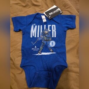 Vancouver Canucks J.T. Miller Blue Hockey Bodysuit